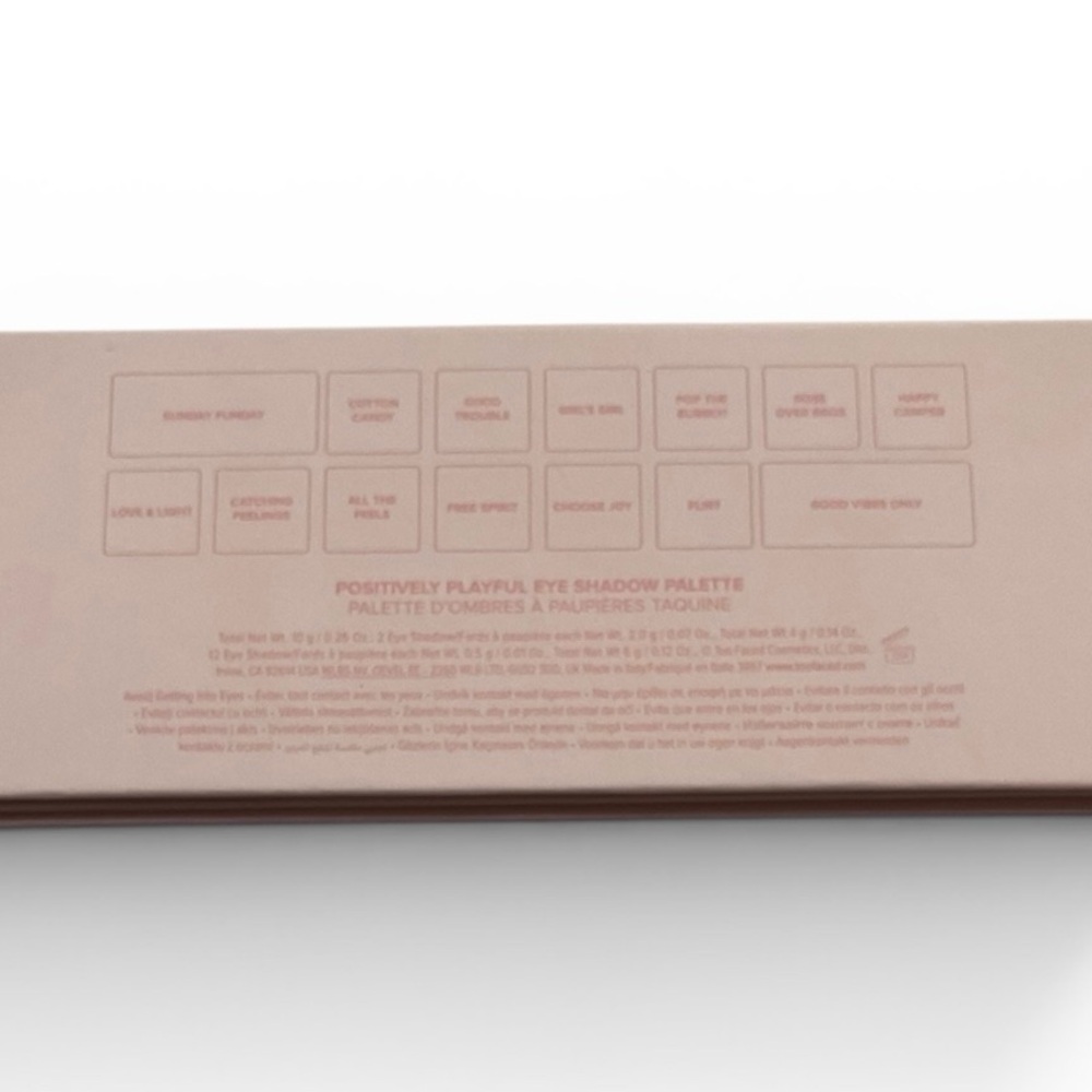 Too Faced Eyeshadow Palette - Glitter Gold, Pink, and Purple - Picture 5 of 6